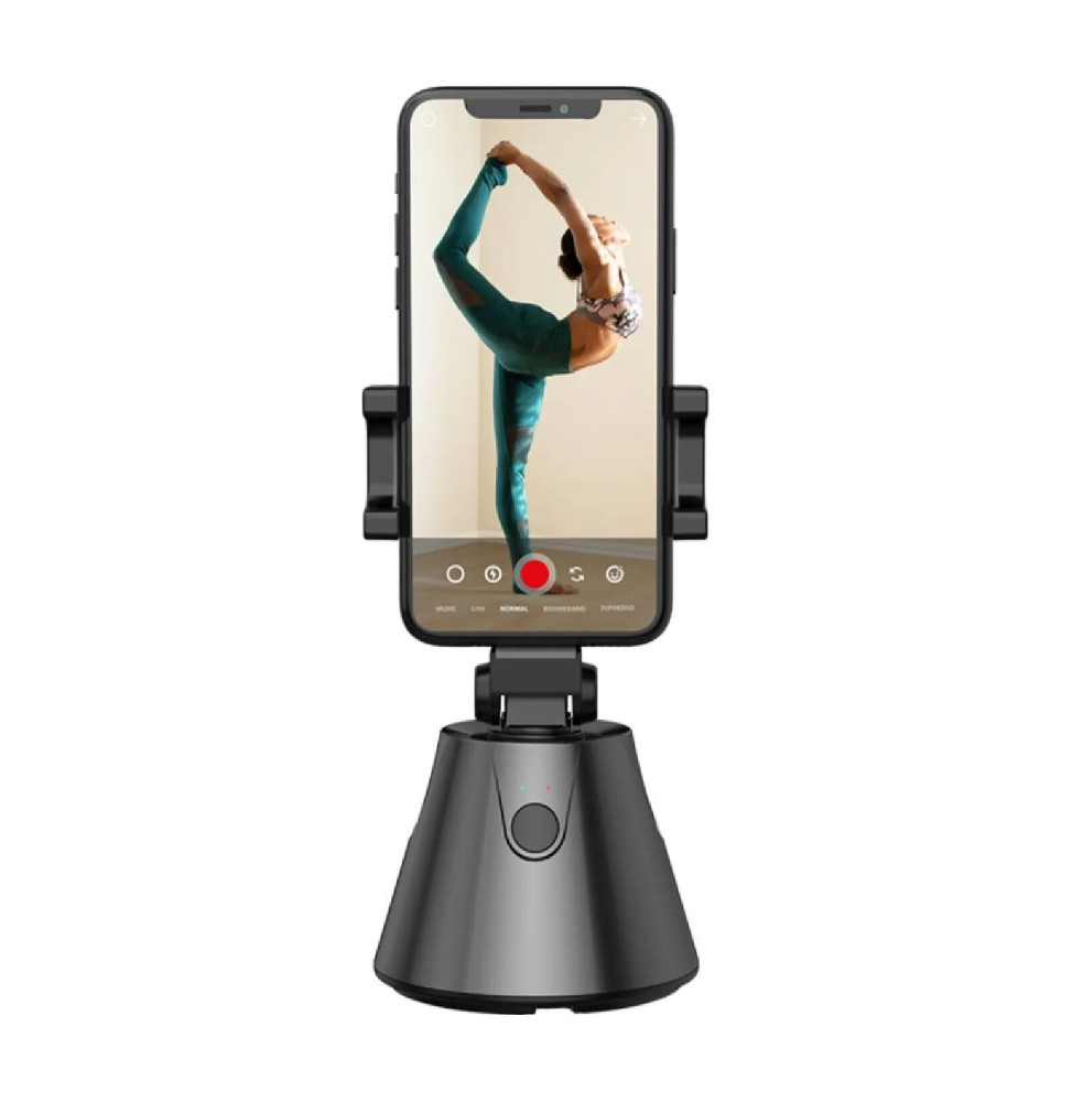 BigBen Connected Support Rotatif 360° avec Détecteur de Mouvement Noir