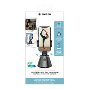 BigBen Connected Support Rotatif 360° avec Détecteur de Mouvement Noir — image 3