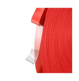 Clappio Adhésif réparation double-face 50m Adhésion forte Largeur 2mm Transparent