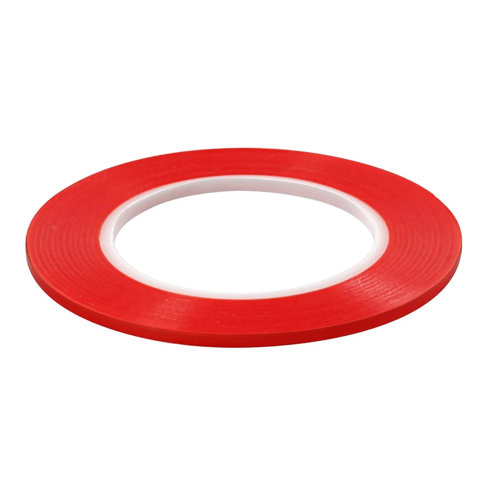 Clappio Adhésif réparation double-face 50m Adhésion forte Largeur 3mm Transparent — image 2