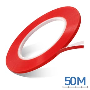 Clappio Adhésif réparation double-face 50m Adhésion forte Largeur 4mm Transparent — image 4