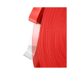 Clappio Adhésif réparation double-face 50m Adhésion forte Largeur 4mm Transparent
