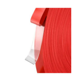 Clappio Adhésif réparation double-face 50m Adhésion forte Largeur 5mm Transparent