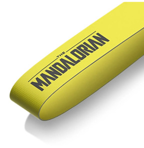 Disney Pack lanière, autocollants et béquille amovible The Mandalorian Jaune