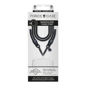 Force Case Bandoulière Smartphone Universelle Noir — image 2