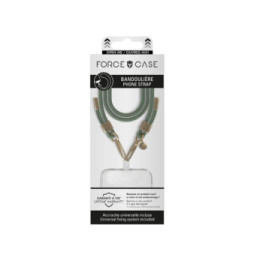 Force Case Bandoulière Smartphone Universelle Vert