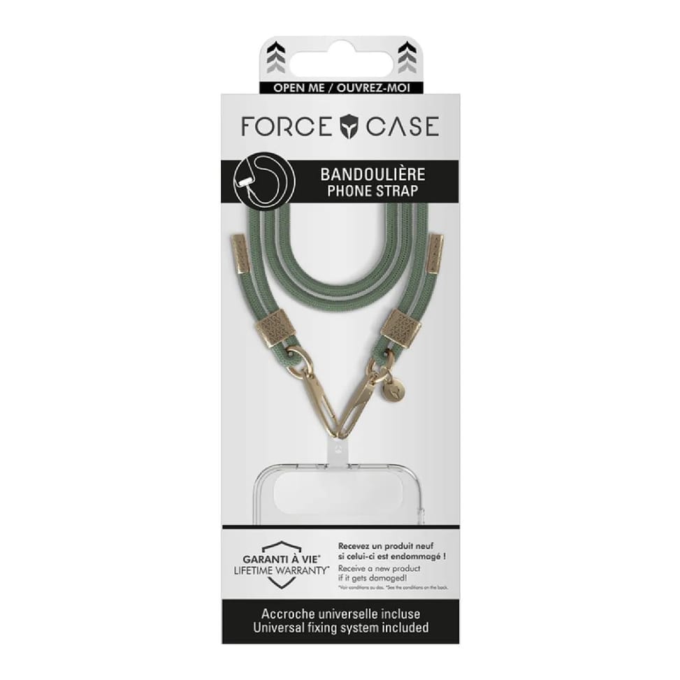 Force Case Bandoulière Smartphone Universelle Vert — image 2