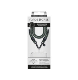Force Case Bandoulière Smartphone Universelle Vert foncé