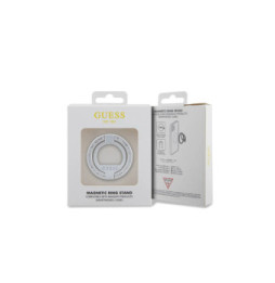 Guess Anneau de Support Magsafe 360° Orné de Strass Argent