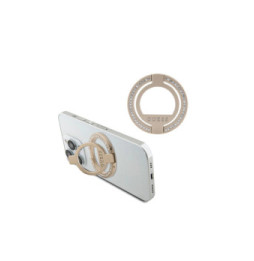 Guess Anneau de Support Magsafe 360° Orné de Strass Dorée
