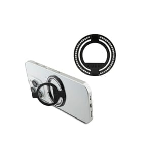 Guess Anneau de Support Magsafe 360° Orné de Strass Noir — image 2