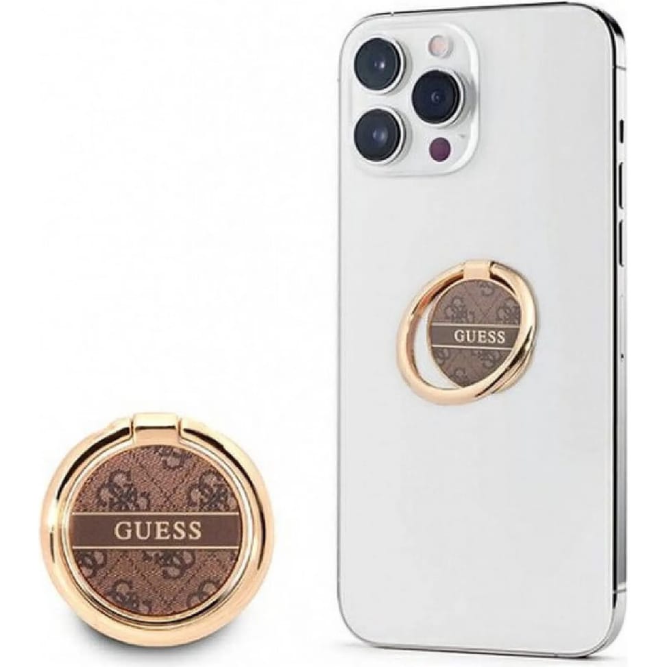 Guess Anneau de Support Universel Motif 4G Marron — image 2