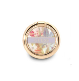 Guess Anneau de Support Universel Motif Fleur Violet clair