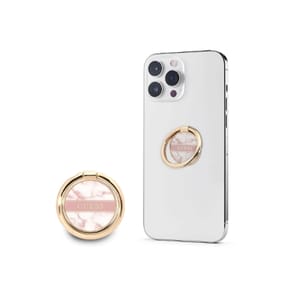 Guess Anneau de Support Universel Motif Marbre Rose — image 2