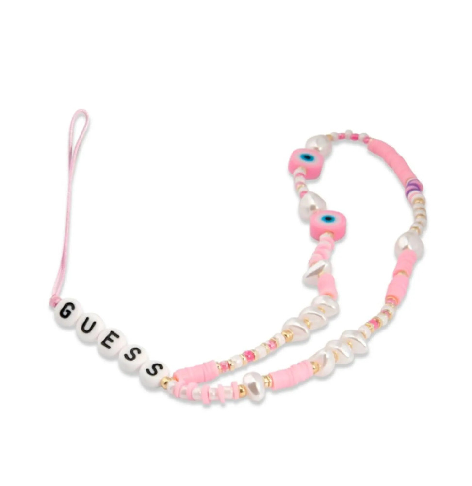 Guess Cordon de Téléphone Universel Rose