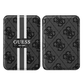 Guess Porte-cartes MagSafe élégant avec Fixation magnétique sécurisée Noir — image 5