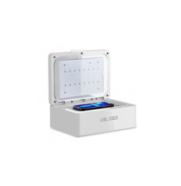 H4 Machine de Collage et Désinfection Technologie UV pour Smartphones Blanc