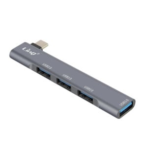 LinQ Adaptateur HUB USB C pour MacBook avec 4x...