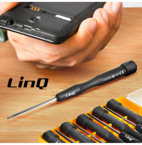 LinQ Boite Tournevis Pointe Magnétique 10 en 1 Démontage et Réparation BST8800E