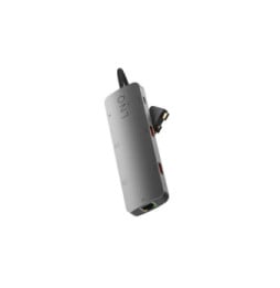 LinQ Hub 2 USB-C Multiports 7-en-2 PD 100W Ethernet Modèle D2 Pro MST Gris