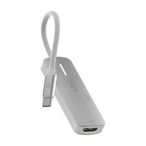 LinQ Hub 3-en-1 HDMI USB-C Power Delivery 140W 5Gbps Gris — image 2