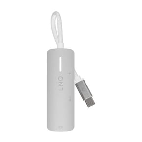 LinQ Hub 3-en-1 HDMI USB-C Power Delivery 140W 5Gbps Gris — image 4
