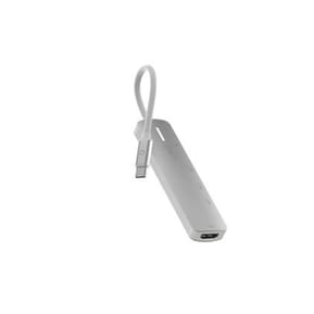LinQ Hub Multiport Pro 5-en-1 HDMI 4K USB-C Power Delivery 140W 10Gbps Gris — image 4