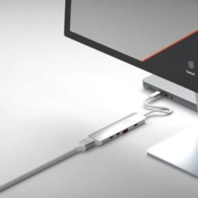 LinQ Hub Multiport Pro 5-en-1 HDMI 4K USB-C Power Delivery 140W 10Gbps Gris — image 5