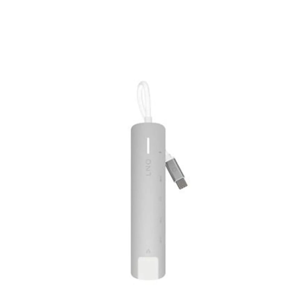 LinQ Hub Multiport Pro 6-en-1 HDMI 4K USB-C Power Delivery 140W 10Gbps Gris — image 3