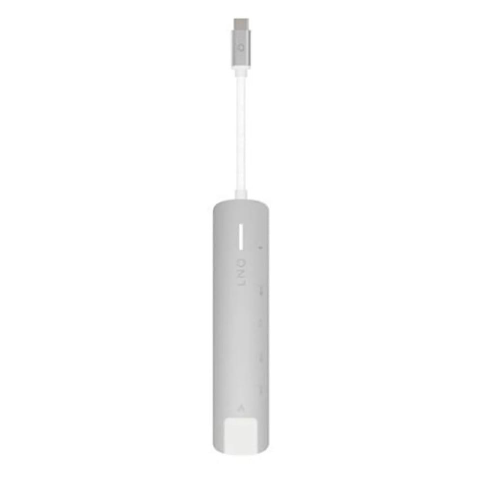 LinQ Hub Multiport Pro 6-en-1 HDMI 4K USB-C Power Delivery 140W 10Gbps Gris — image 4