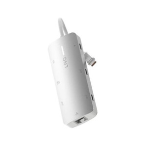 LinQ Hub Multiport Pro 8-en-1 HDMI 4K USB-C...