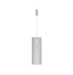 LinQ Hub Multiport Pro 8-en-1 HDMI 4K USB-C Power Delivery 140W 10Gbps Gris