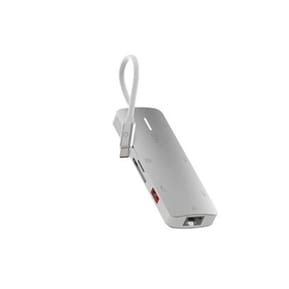 LinQ Hub Multiport Pro 8-en-1 HDMI 4K USB-C Power Delivery 140W 10Gbps Gris — image 4