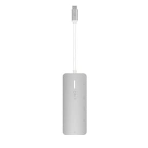 LinQ Hub Multiport Pro 8-en-1 HDMI 8K USB-C Power Delivery 140W 10Gbps Gris — image 3