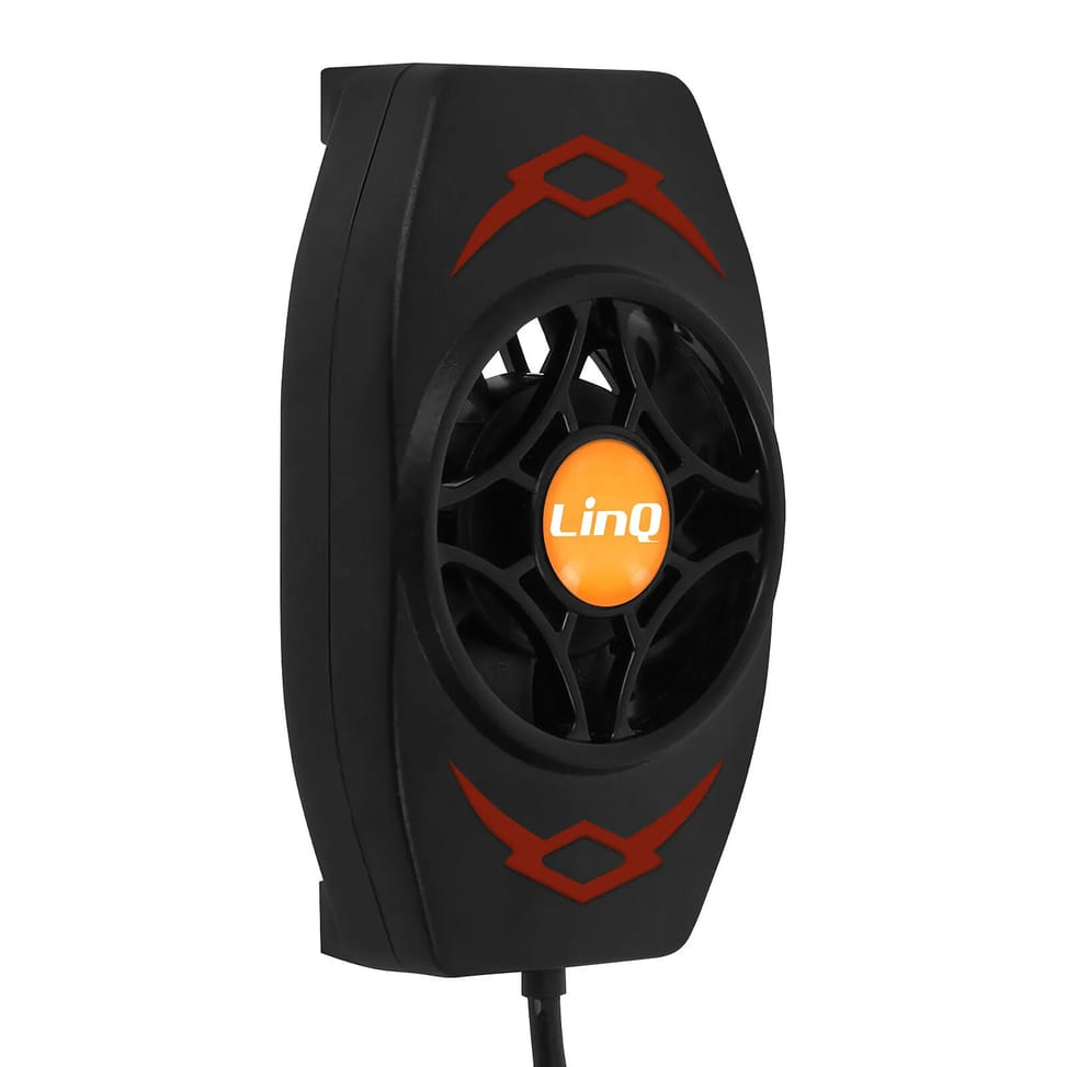 LinQ Refroidisseur Smartphone Réglable Dissipateur de Chaleur CJF23U Noir — image 2
