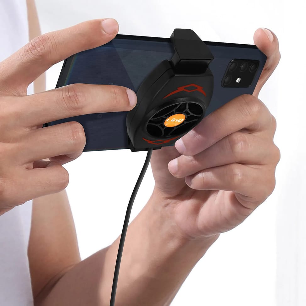 LinQ Refroidisseur Smartphone Réglable Dissipateur de Chaleur CJF23U Noir — image 5