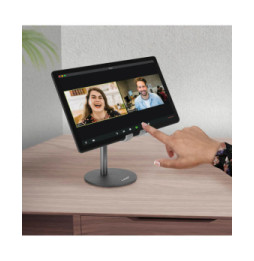 LinQ Support Bureau Tablette Smartphone Base Stable Chanière HD3286 Noir