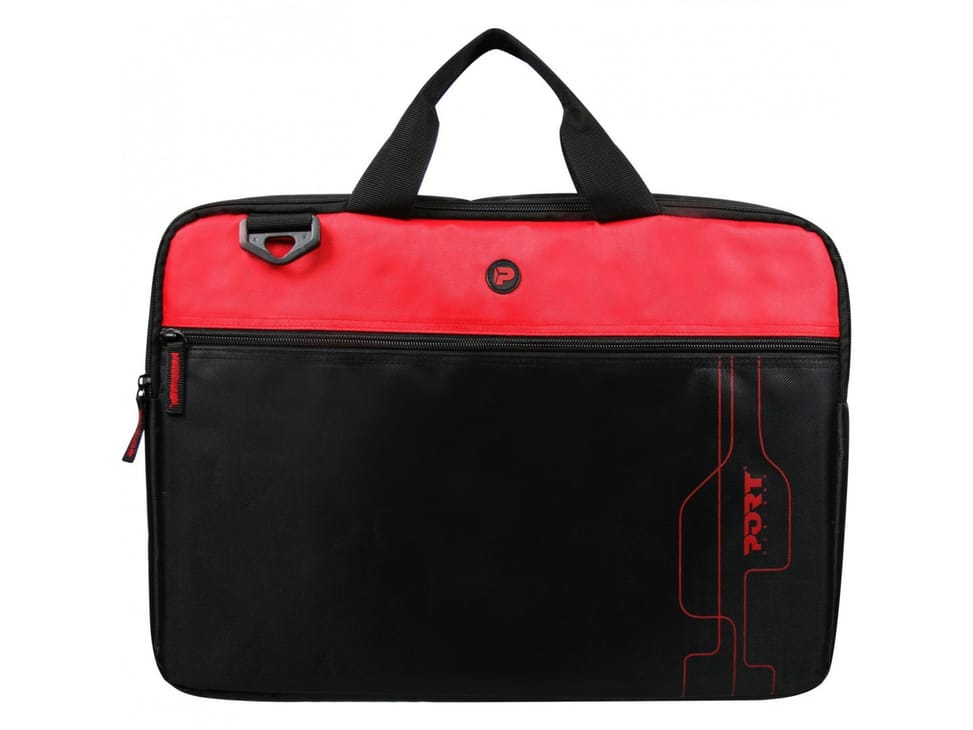 Sacoche LIBERTY Rouge/Noir 15,6'' - Port Designs