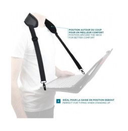 Mobilis Bandoulière ergonomique avec pattes cervicales