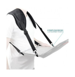 Mobilis Harnais de saisie 4 points Ultra ergonomique et confortable