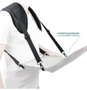 Mobilis Harnais de saisie 4 points Ultra ergonomique et confortable