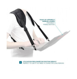 Mobilis Harnais de saisie 4 points Ultra ergonomique et confortable