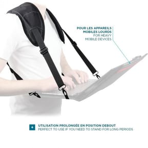 Mobilis Harnais de saisie 4 points Ultra ergonomique et confortable — image 3