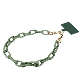 Moxie Bijou de Téléphone Chaîne Grosse Maille 58cm Série Milano Vert — image 2