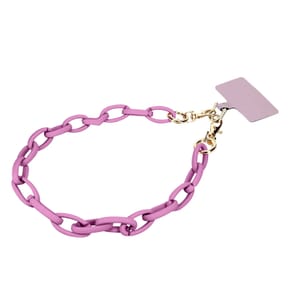 Moxie Bijou de Téléphone Chaîne Grosse Maille 58cm Série Milano Violet — image 2