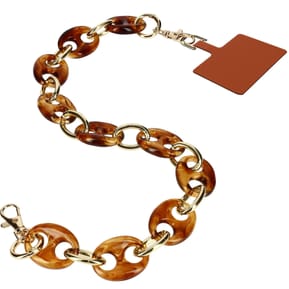 Moxie Bijou de Téléphone Chaîne Grosse Maille 58cm Firenze Miel — image 2