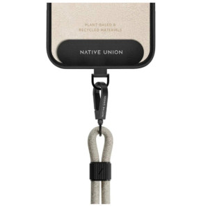 Native Union Lanière Tour de Cou City Sling Universelle Gris