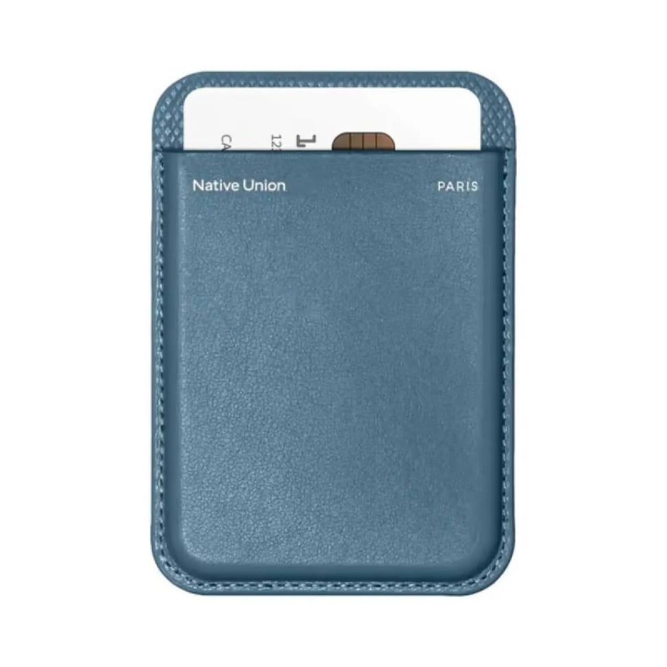 Native Union Porte-cartes Magnétique Compatible MagSafe (Re)Classic Bleu — image 2