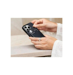 Native Union Porte-cartes Magnétique Compatible MagSafe (Re)Classic Bleu
