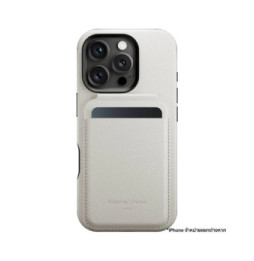 Native Union Porte-cartes Magnétique Support Wallet MagSafe Gris